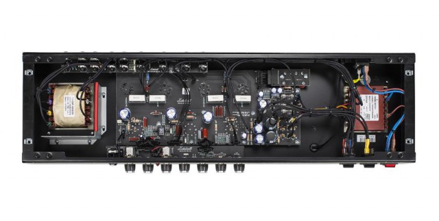 Marshall 2555X all-black chassis, PCB and PCB wiring