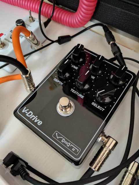 VHT V-Drive ギターエフェクター VHT V-DRIVE Over Drive Pedal Review レビュー | メタルブログ激鉄