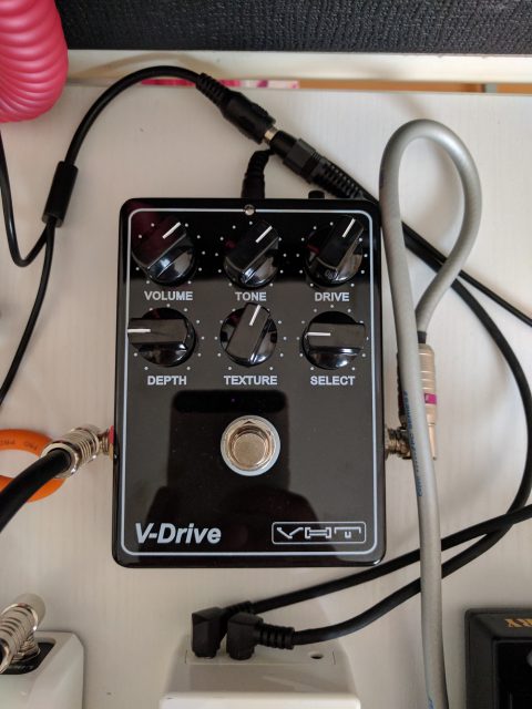 VHT V-DRIVE Over Drive Pedal Review レビュー | メタルブログ激鉄