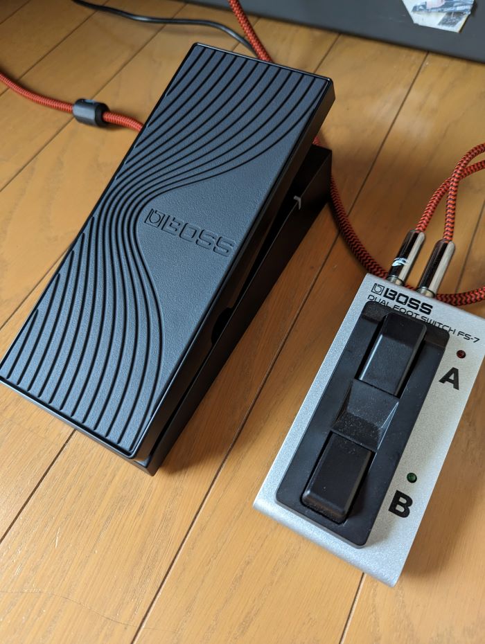 BOSS EV WL Wireless MIDI Expression Pedal買いました   メタル